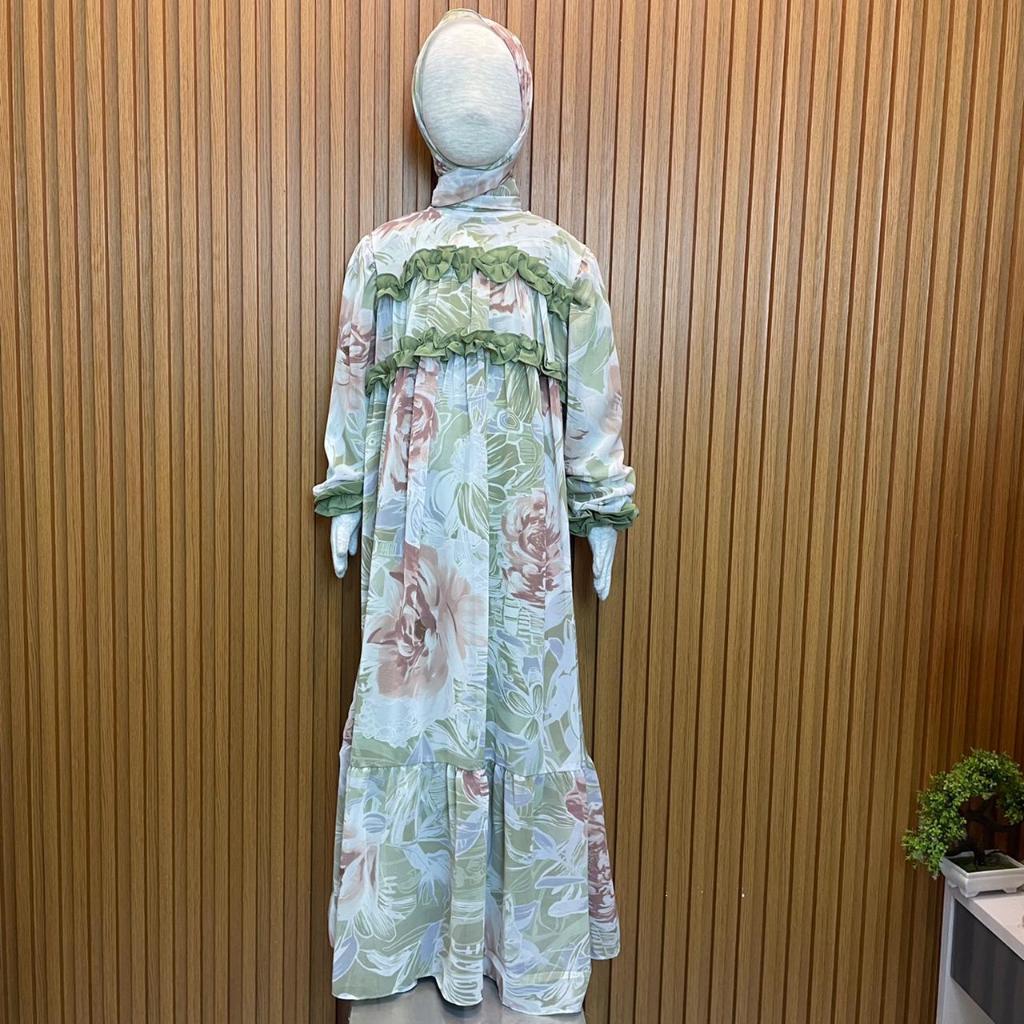 Naomi Dress/ Gamis Anak Premium/Gamis Anak Set Hijab