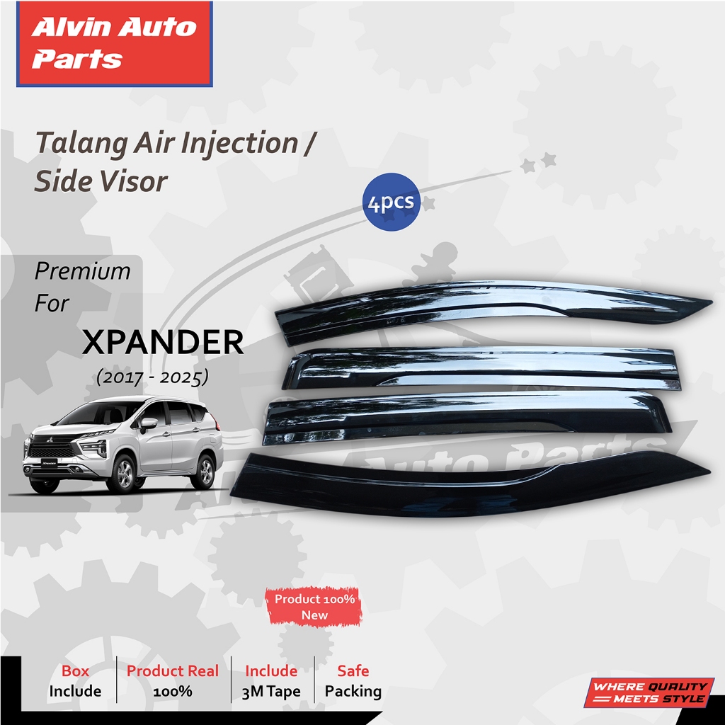 TALANG AIR INJECTION XPANDER 2018 - 2025 / SIDE VISOR XPANDER 2018 INJECTION / ACCESSORIES XPANDER
