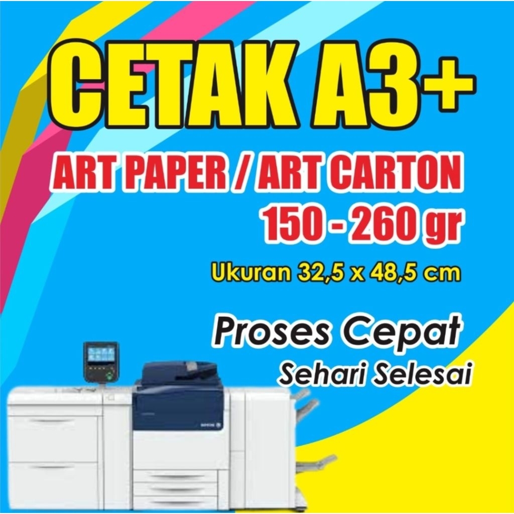 Cetak A3+ / Print A3+ / Print Poster