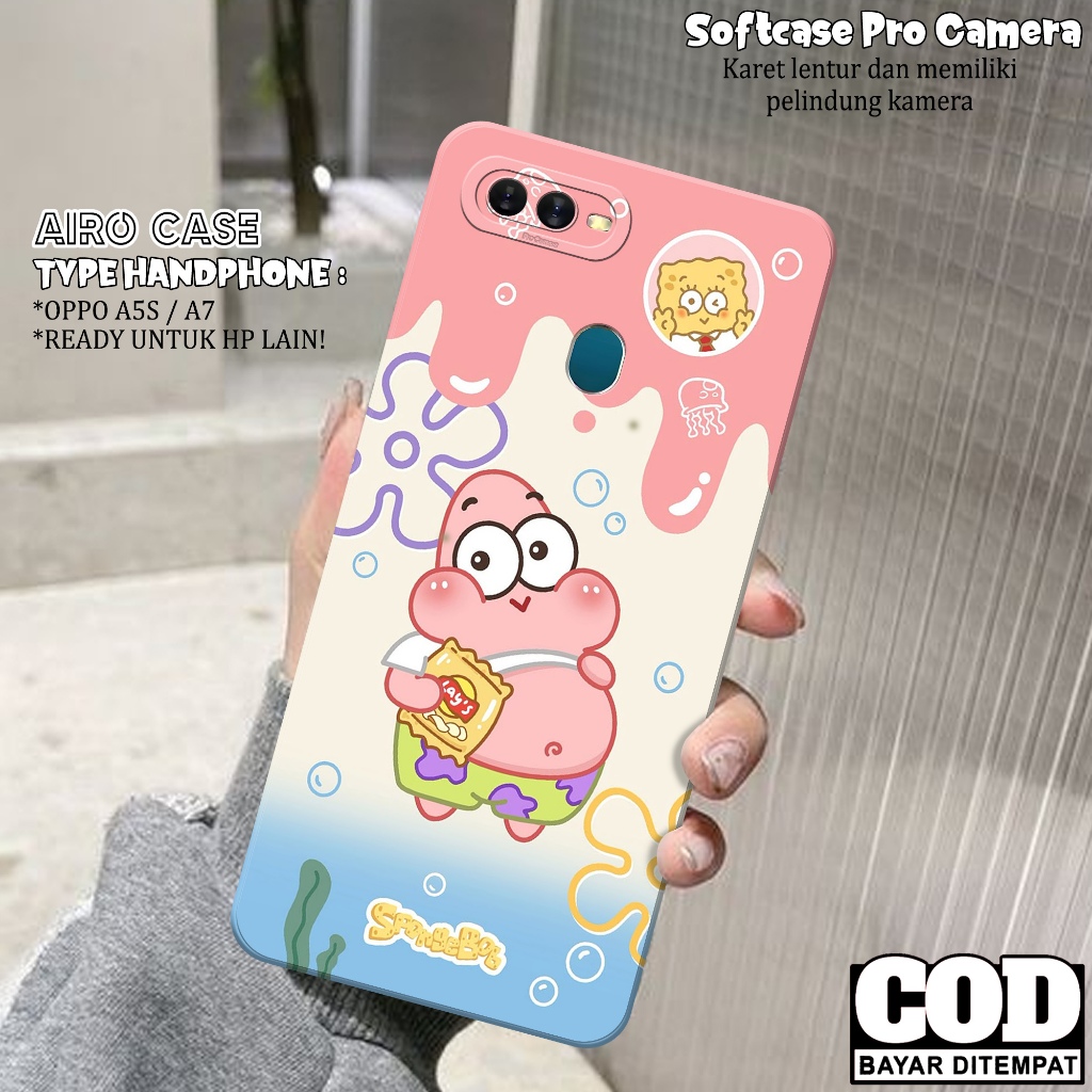 Case OPPO A5S/A7 Terbaru - Softcase OPPO A5S/A7 - Fashion Case KARTUN - Casing OPPO A5S/A7 - Softcas