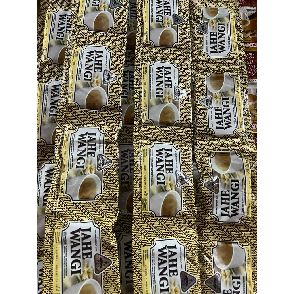 Jahe Wangi / Minuman Jahe Bubuk / Jahe Instan / Jahe Wangi Sachet / Wedang Jahe Instan