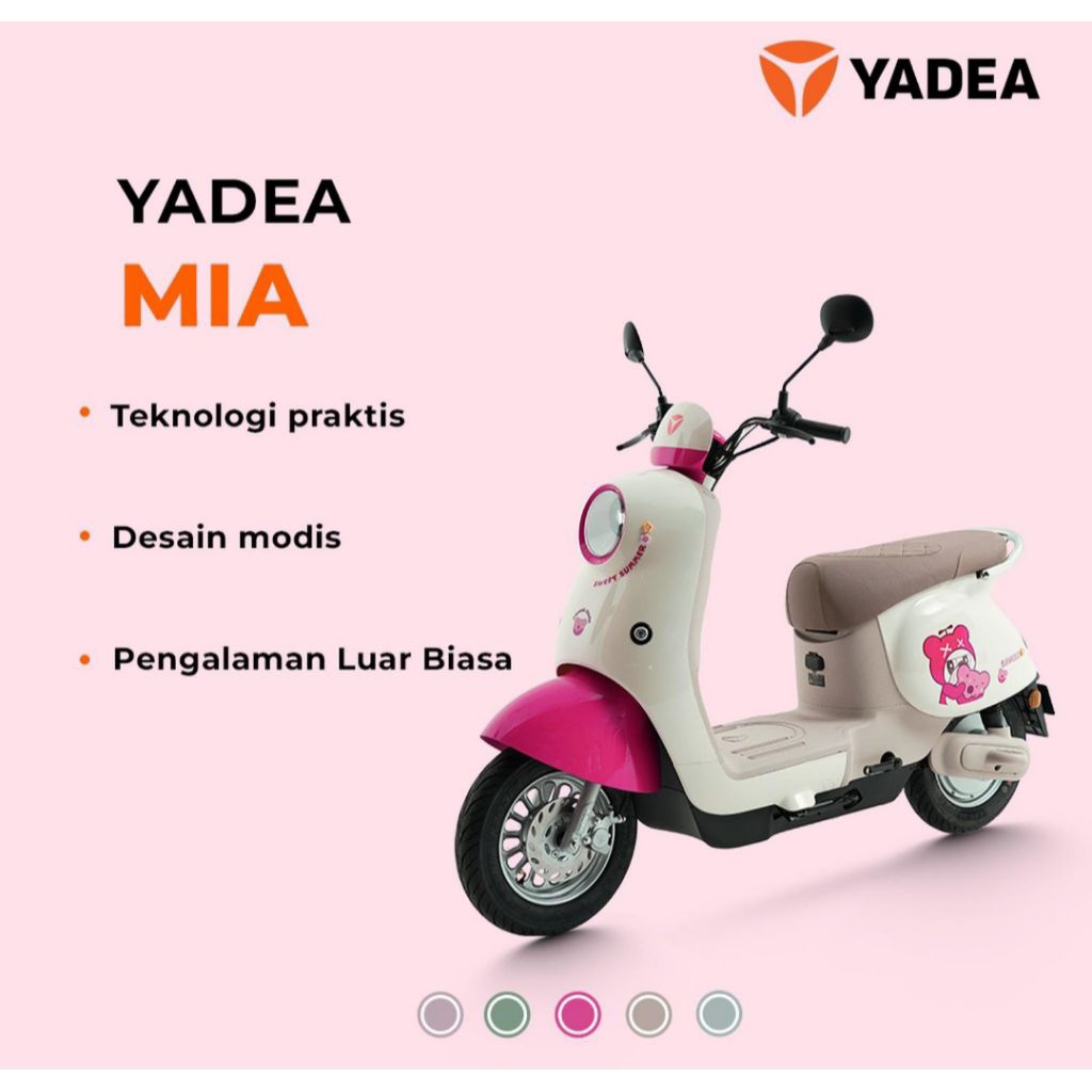 Yadea MIA Skuter Listrik