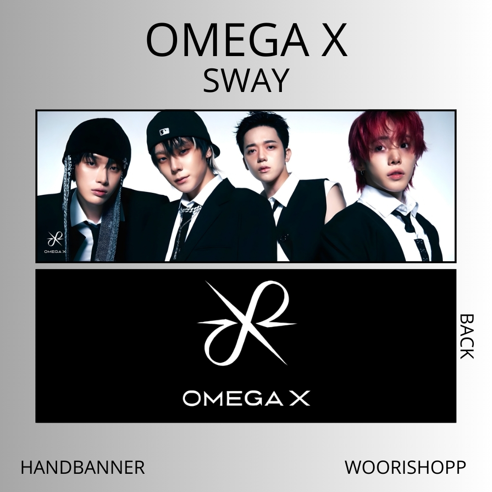 HAND BANNER OMEGA X SWAY 2SISI KPOP UNOFFICIAL HANDBANNER JAEHAN JEHYUN XEN YECHAN