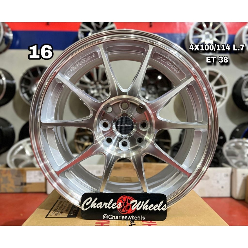 VELG WEDSPORT TC 105 N RING 16 POLISH