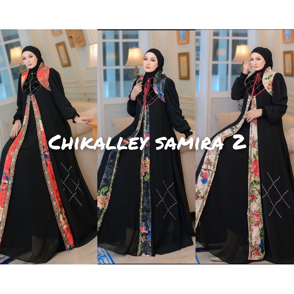 GAMIS POLOS SAMIRA VOL 2 YODIZEIN EVA SYARI WANITA MUSLIMAH