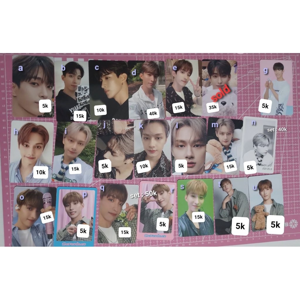 PC PHOTOCARD SEVENTEEN OFFICIAL DICON JUN DK DOKYEOM | baca desc