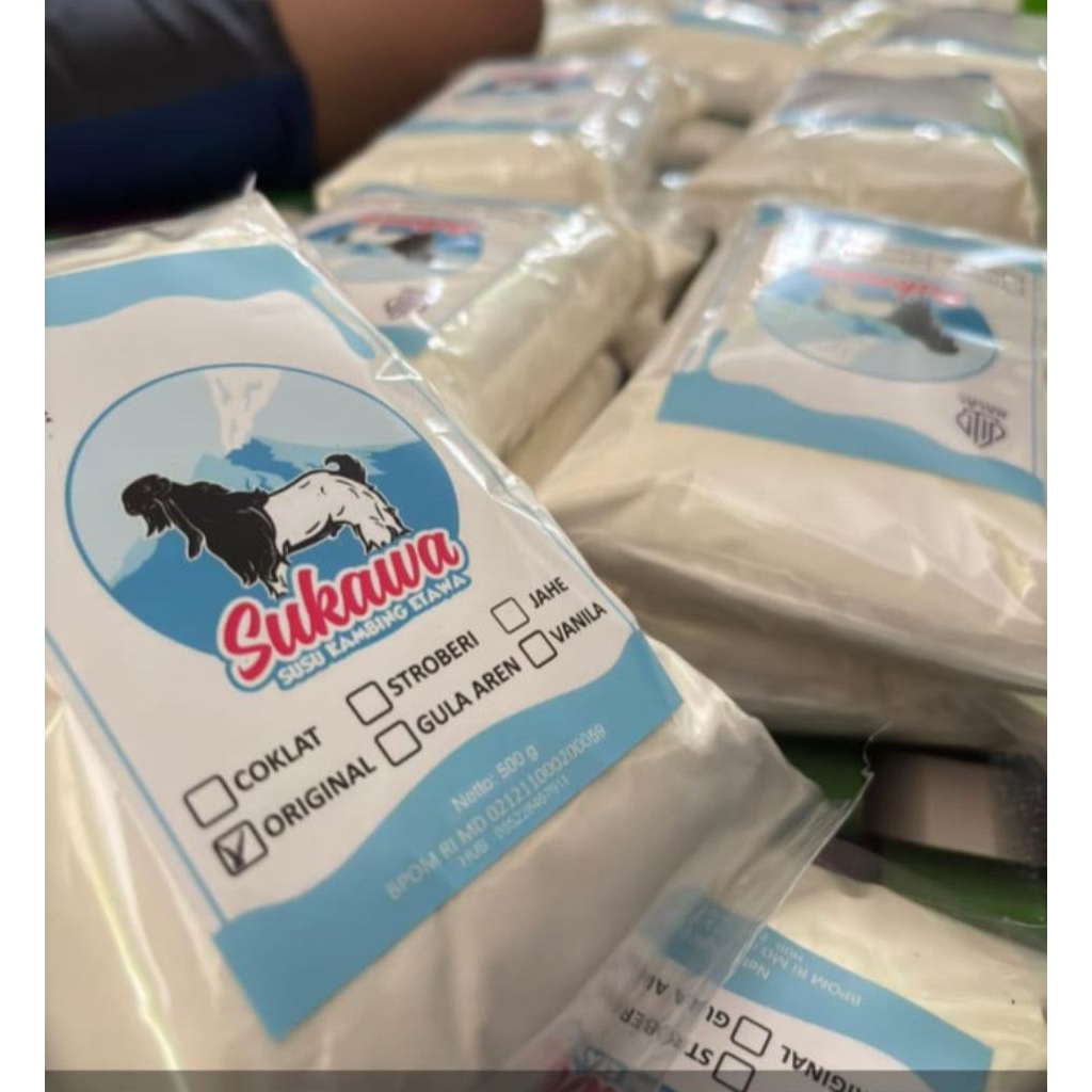 susu kambing etawa kemasan 1kg.murni murah