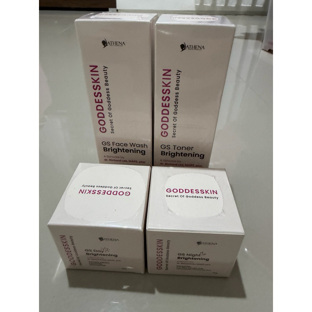 athena goddesskin brightening series