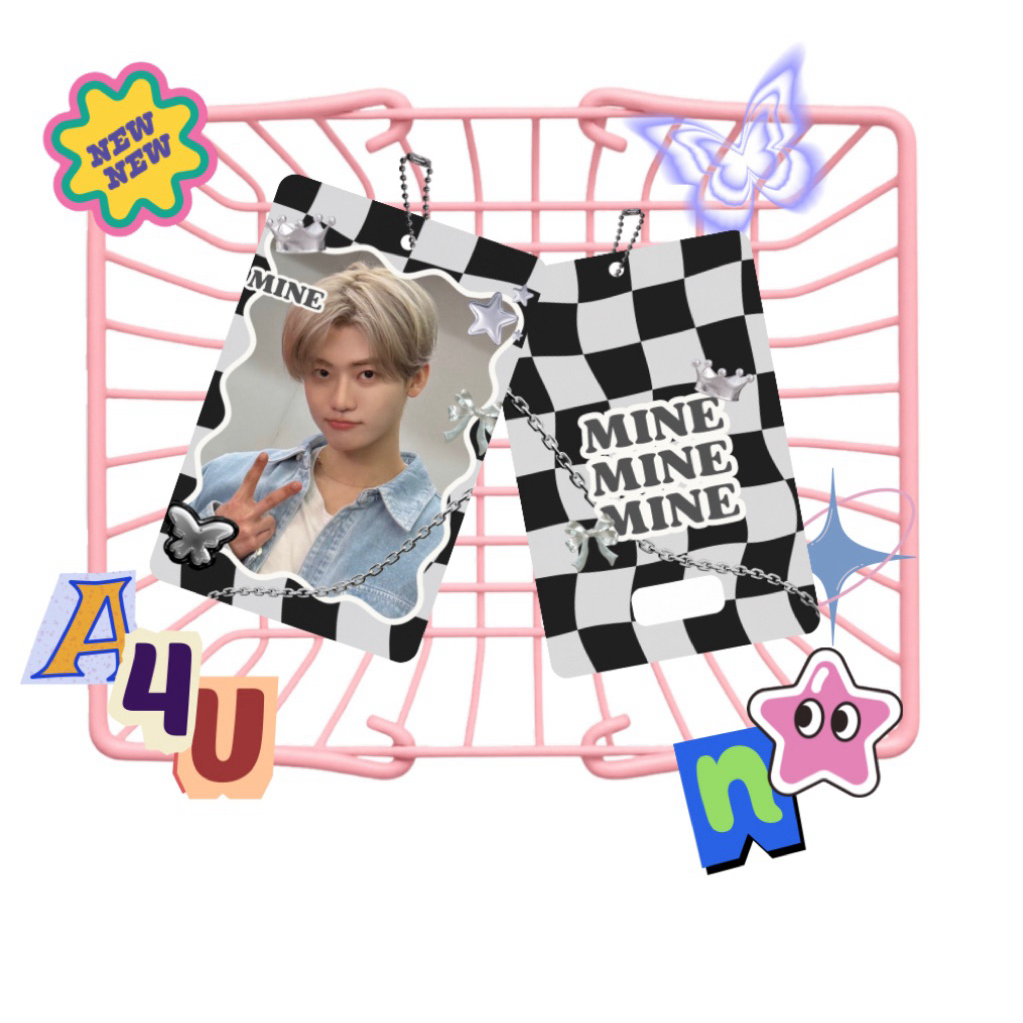 Photocard holder akrilik mine