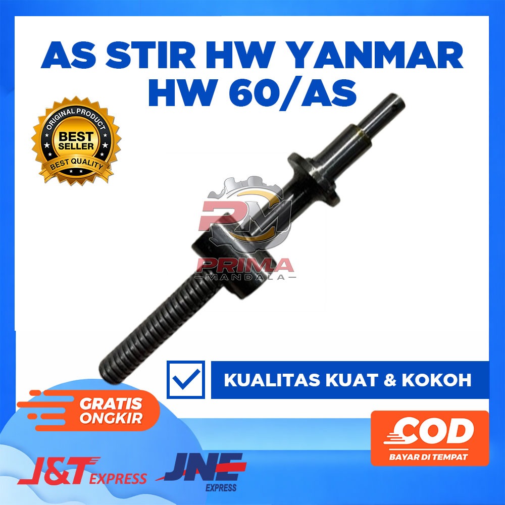 Yanmar As Stir HW As Stelan Roll Yanmar HW 60 A Besi ST 40