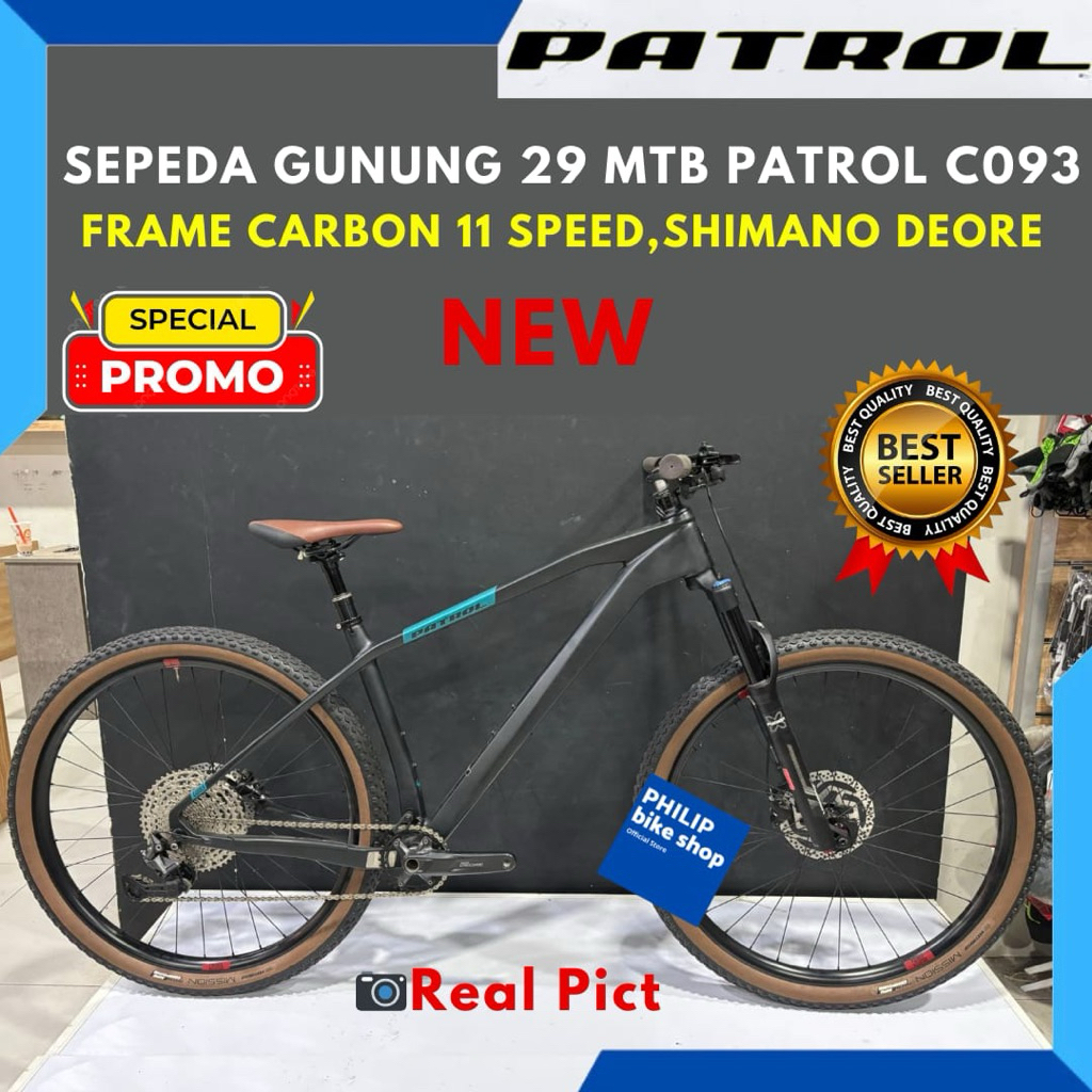 Patrol C093 Carbon Sepeda MTB Patrol C093 New