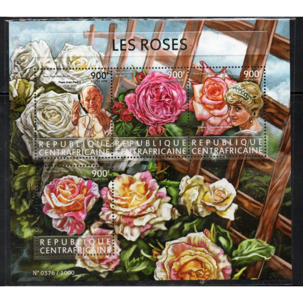 Prangko Tema Bunga mint 178