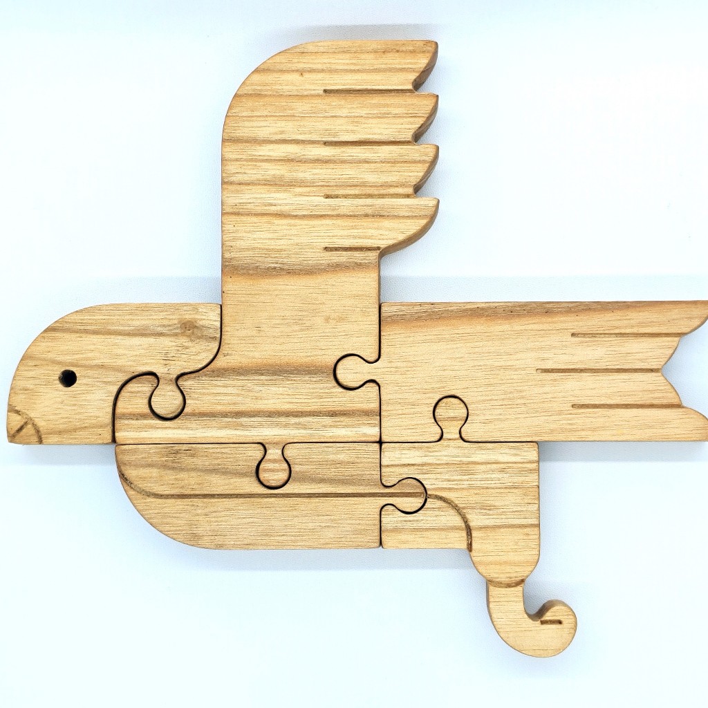 Puzzle Edukasi Anak - Bentuk Hewan Burung Elang