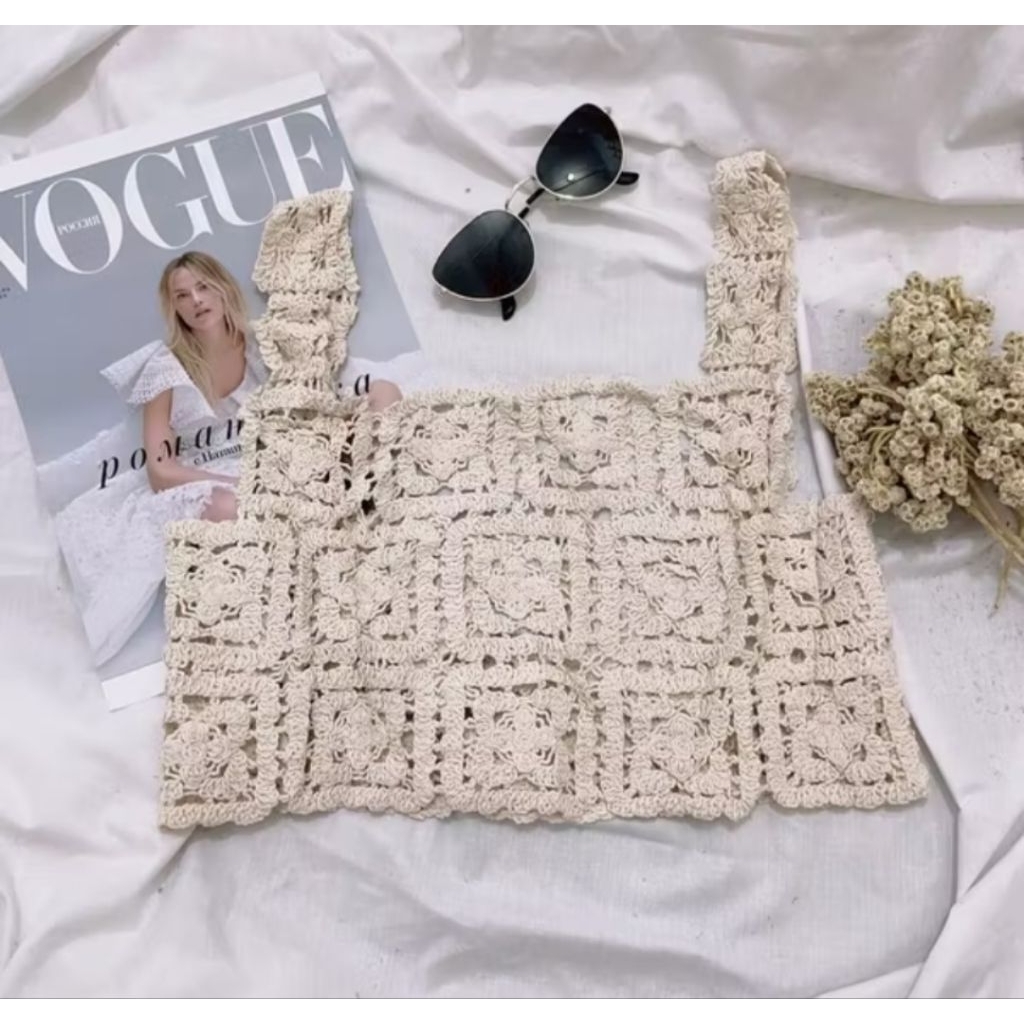 Rompi rajut korea |vest rajut korea |