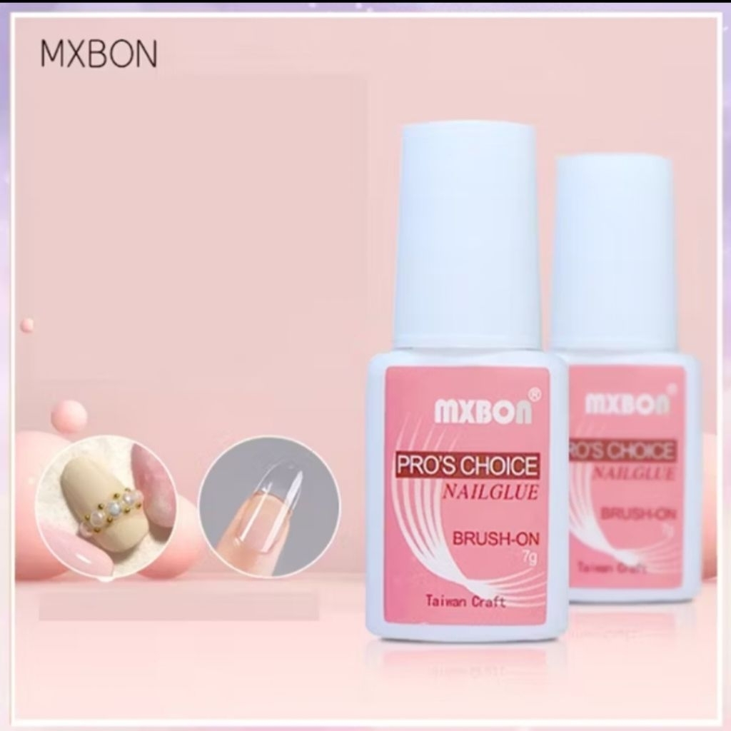 TERMURAH!!! Lem Cair MXBON Lem Kuku Palsu Kuat Tahan Lama | Lem Kuku by Éclat
