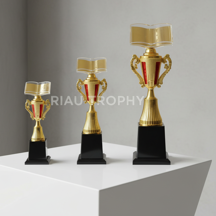 Piala Set Islami / Piala MTQ Motif Elegant Bisa Satuan