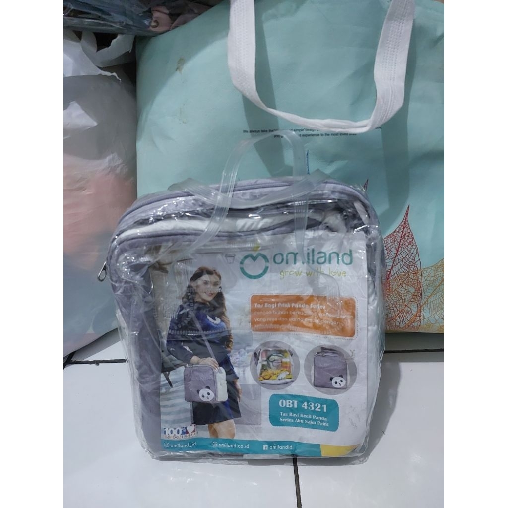 Tas perlengkapan bayi omiland, snoby, baby animal, baby joy