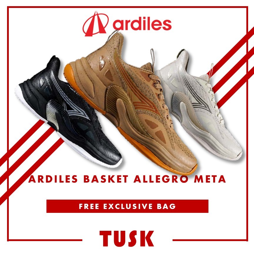 Sepatu Basket Ardiles Allegro Meta Sepatu Ardiles Basketball Olahraga Basket Pria Wanita