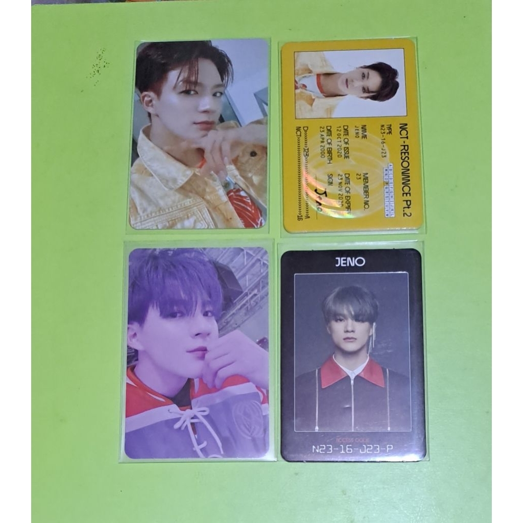 OFFICIAL PHOTOCARD JENO HAECHAN SET MURAH
