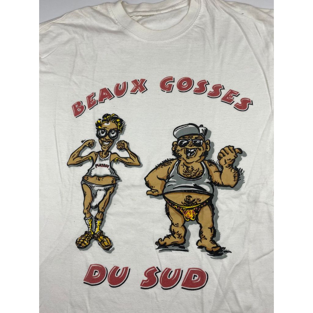 Kaos Vintage Art PornParody tshirt