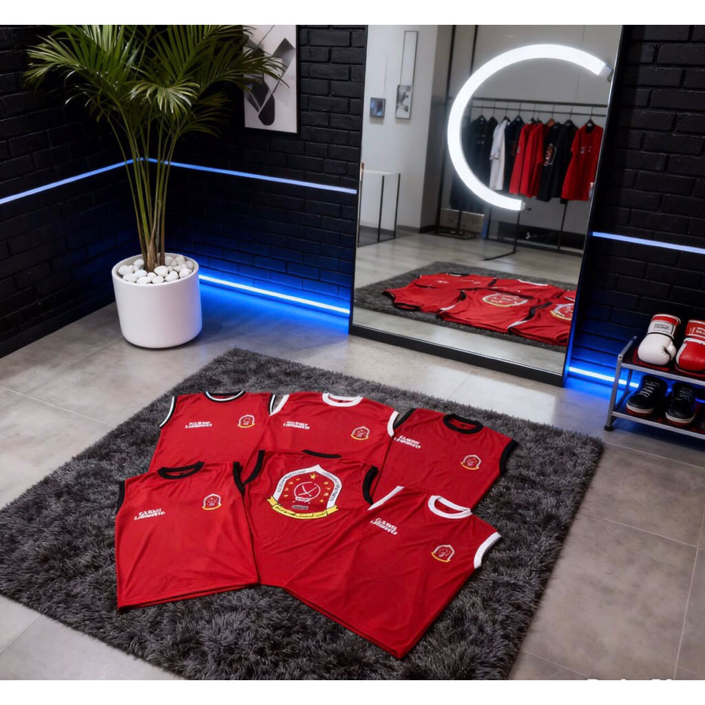 kaos singlet gasmi bahan PE tebal adem