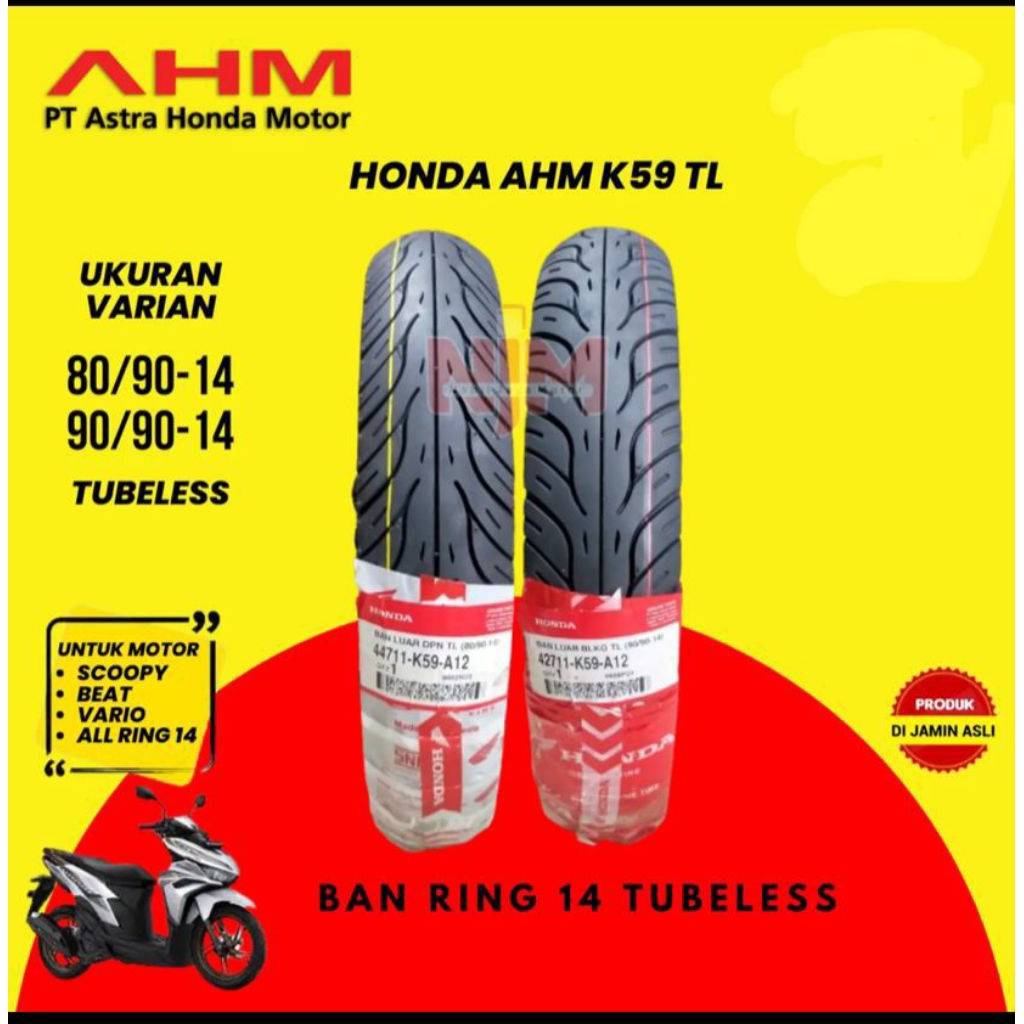 PROMO BAN TUBLES FEDERAL 80/90-90/90-14