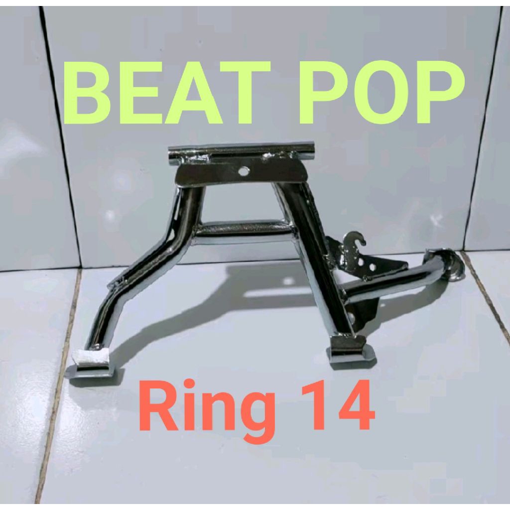 STANDAR TENGAH / STANDAR 2 CHROME BEAT POP RING 14