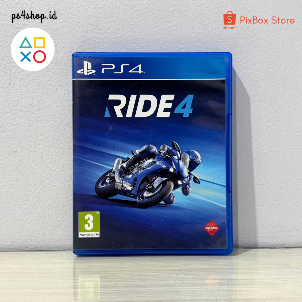 BD Kaset RIDE 4 PS4 PS5 Original Second Bekas | Game Racing Motor Realistis Simulator Balap Seru Pla