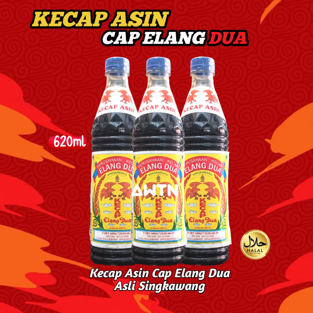 KECAP ASIN ELANG DUA ( Kalimantan )
