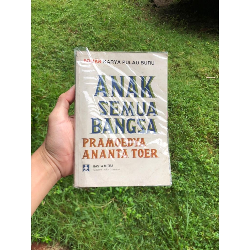 Buku Anak Semua Bangsa Pramoedya preloved second (1981)