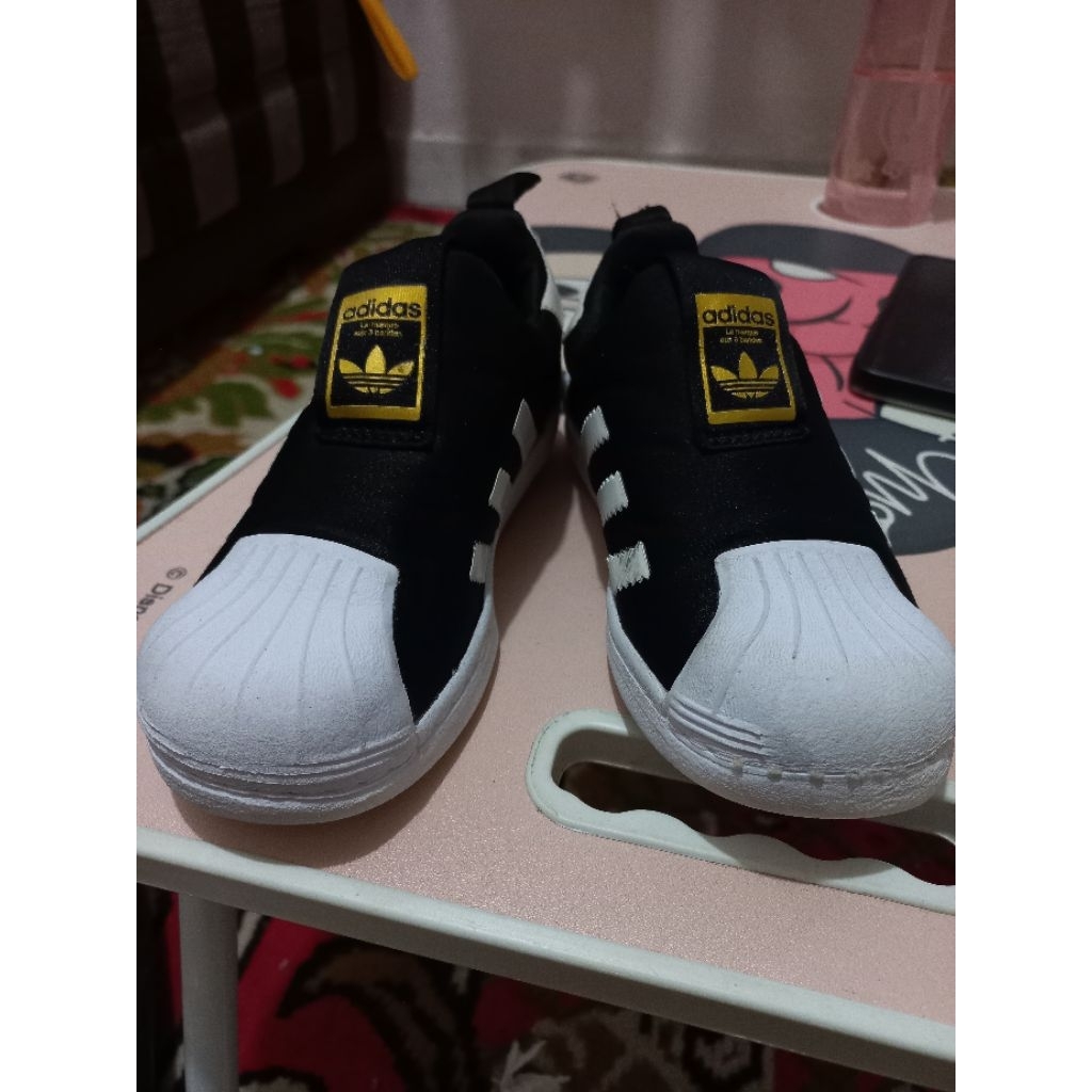 Sepatu Anak Preloved Adidas Superstar insole 17