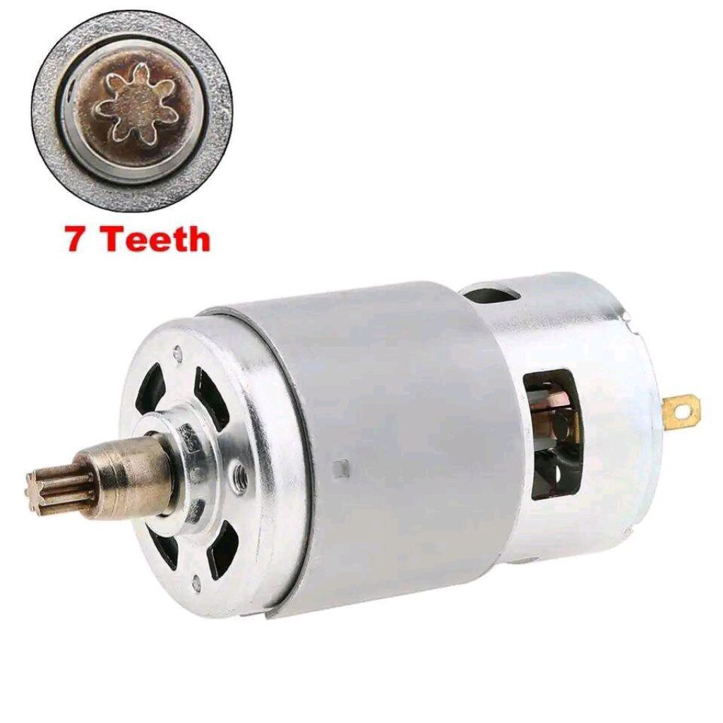 Dinamo DC Motor RS 775 Gear Gigi 7 18v-21v Impact Wrench