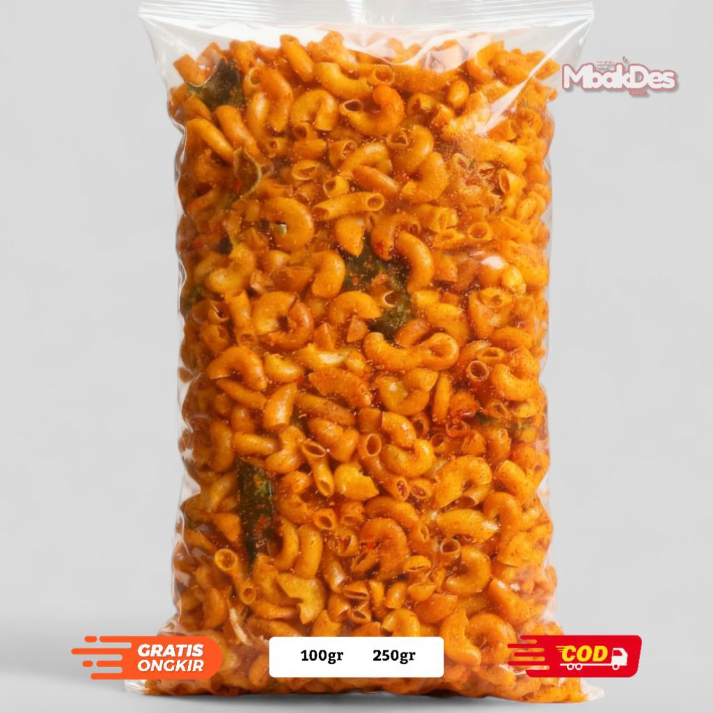 Makaroni Bumbu Basah Pedas Manis | Cemilan Viral Murah