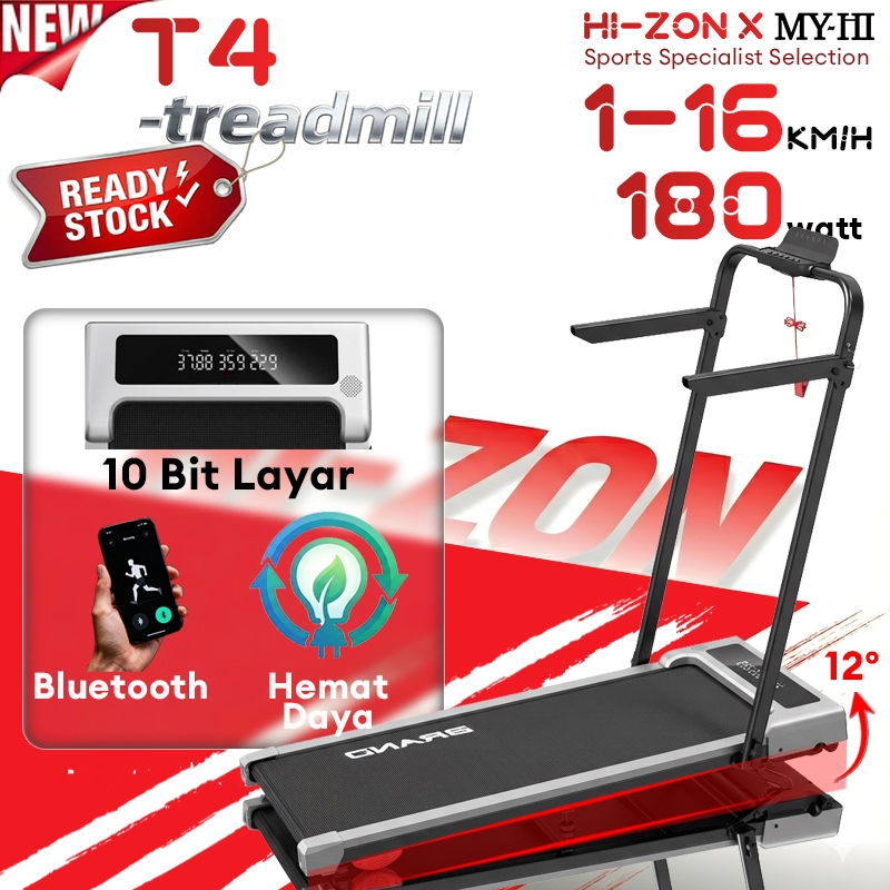 HI-ZON/Treadmill / MYHI /Treadmill Low Watt/Treadmill Portable/ Walking Pad /Treadmill Elektrik