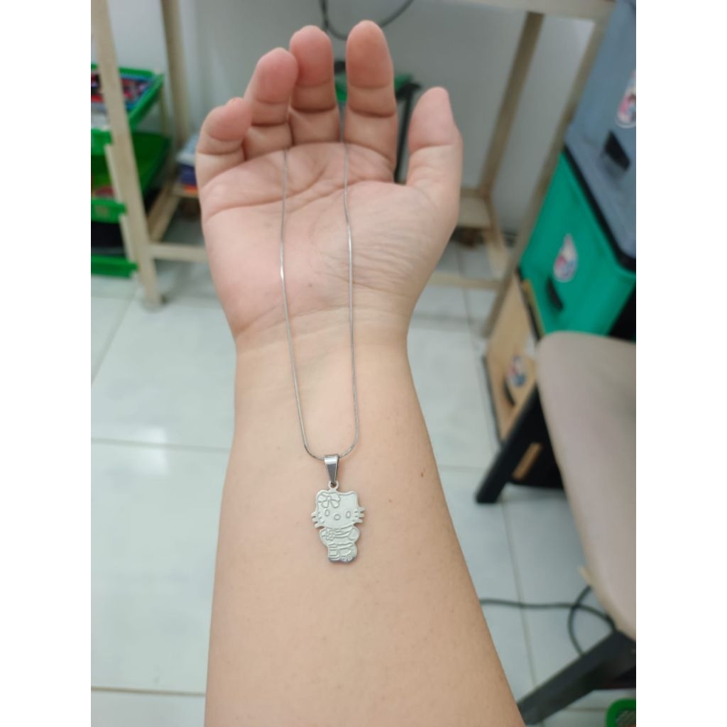 kalung titanium anak