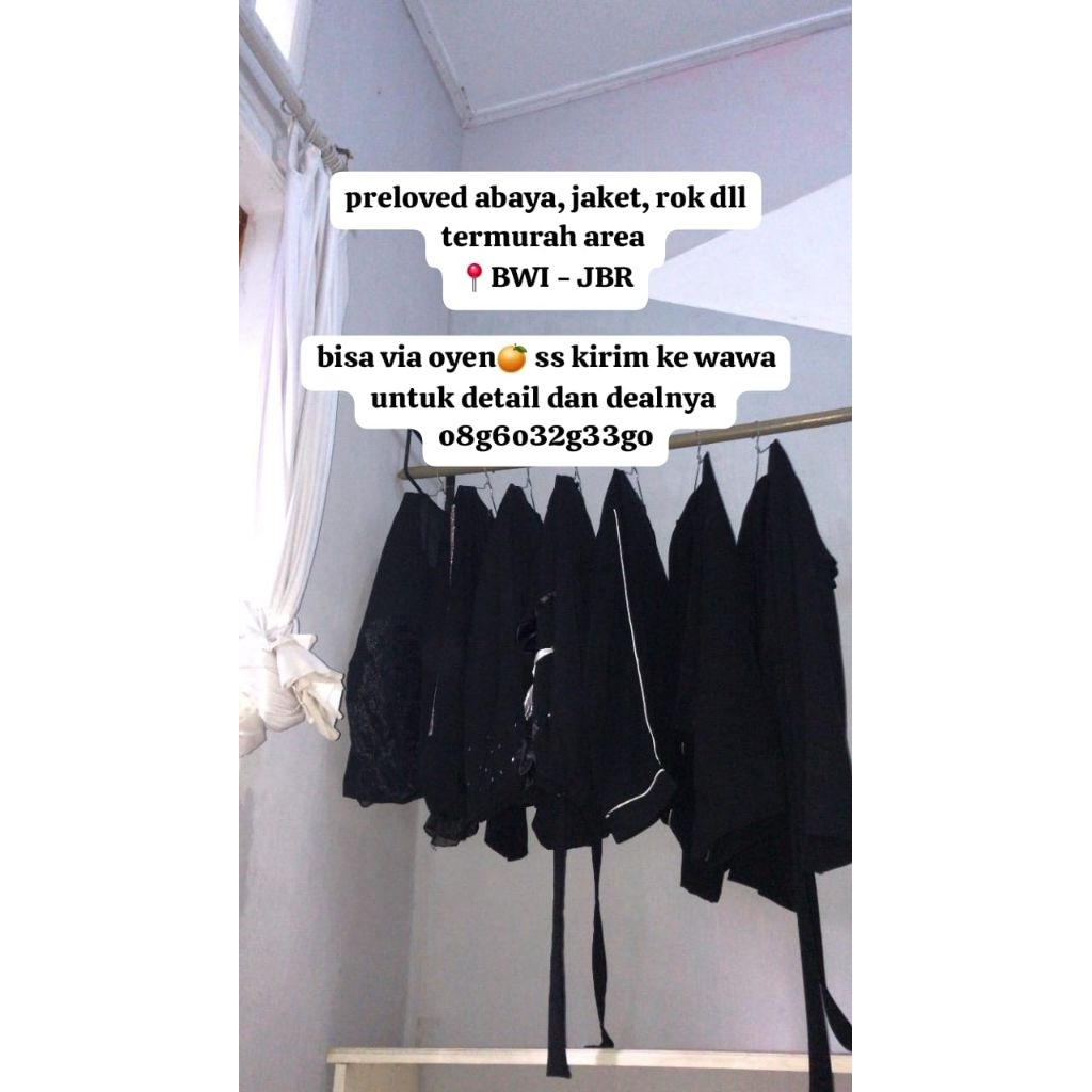 preloved by @tumbyasss #preloved #prelovedouter #prelovedrok #preloved abaya #abaya #abaya hita