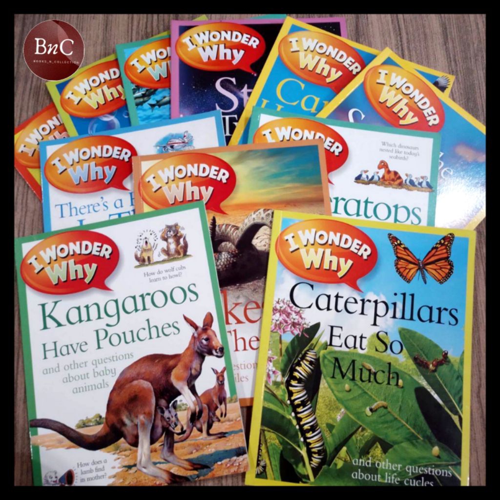 Buku ensiklopedia anak I wonder why preloved bahasa Inggris
