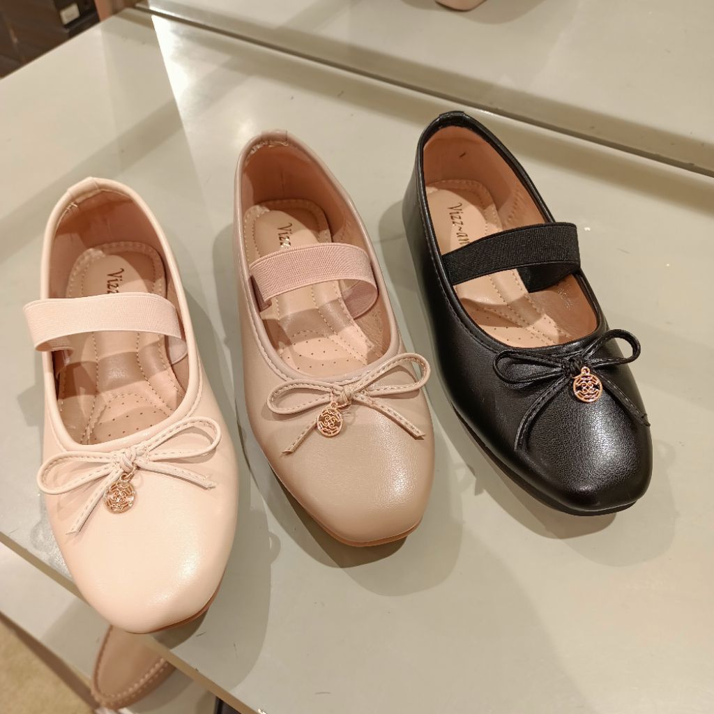 sepatu wanita flat mary janes VIZZANO original