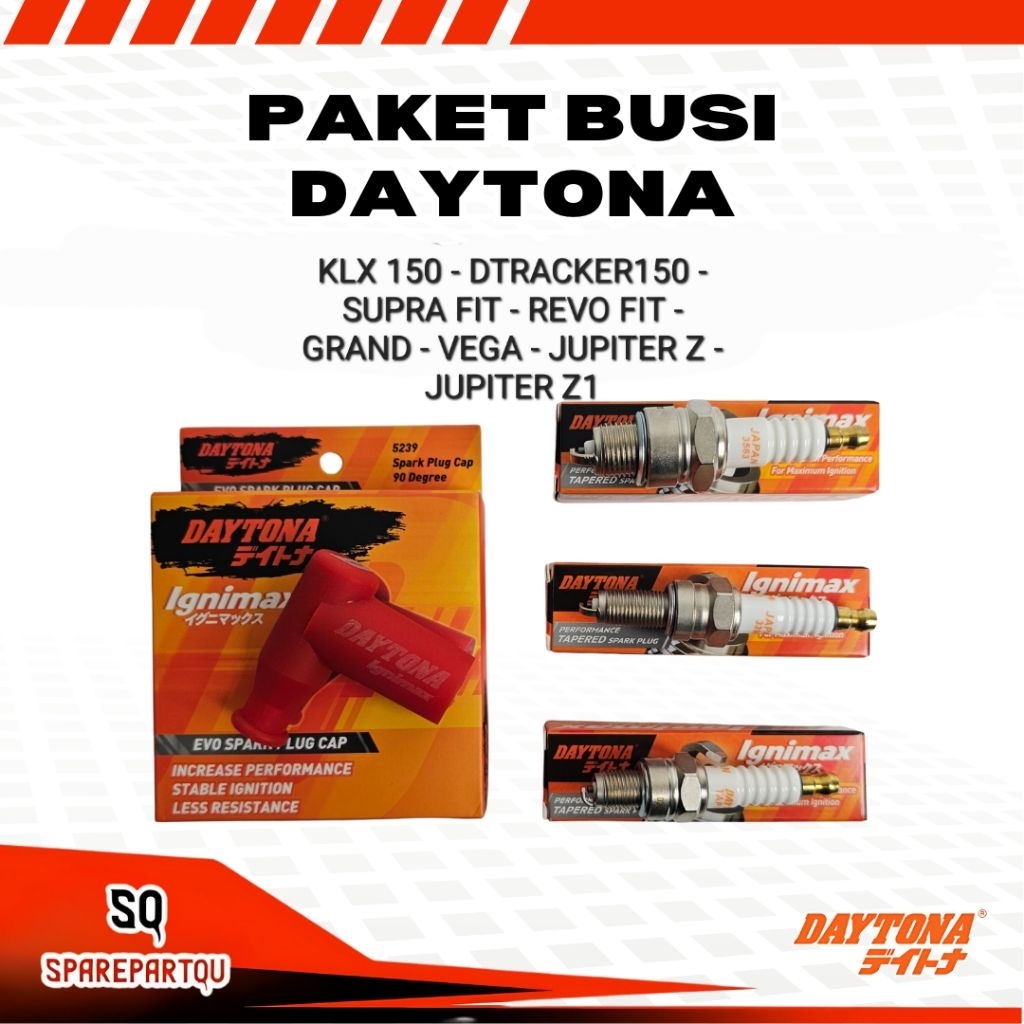 Paket Cangklong Busi KLX 150 DTRACKER Grand Supra Fit Revo Fit Vega Jupiter Z1 Daytona Racing Cop Bu