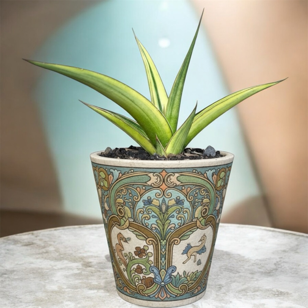 tanaman hias sanseviera HYBRID PINGDOR VARIGATA (pinguicula x doris) sansevieria sansevera sansevier