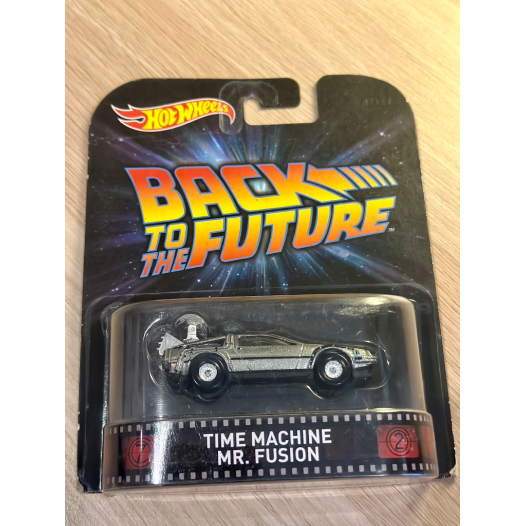 Hotwheels Back to The Future Time Machine Mr. Fusion