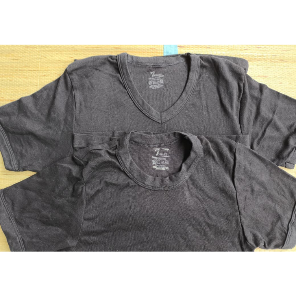 Kaos Dalam Oblong Hitam Pria Rider Reject BS (Barang Sortir) Pabrik Ori