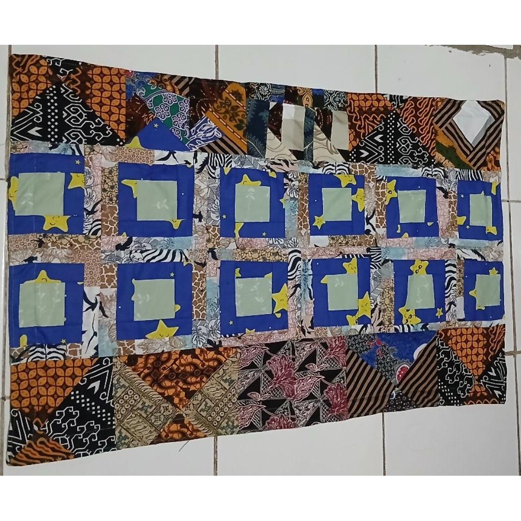 Taplak Meja Kain Perca Katun