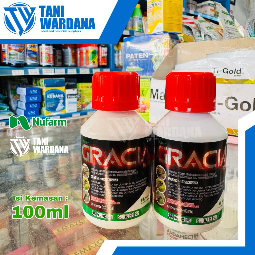 Gracia Insektisida 100 ml - Efektif Mengendalikan Ulat Kubis