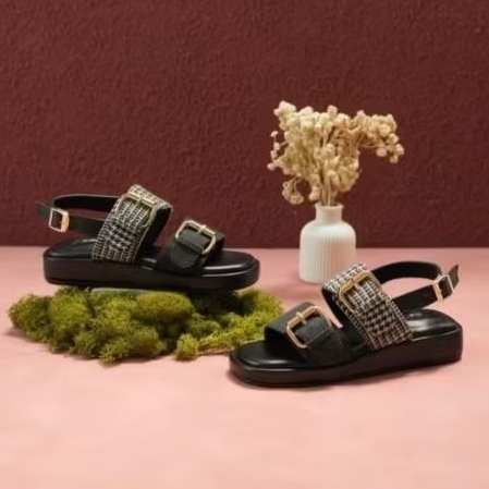 New Dianable - Rinjani Platform Sandal Wanita size 37 black