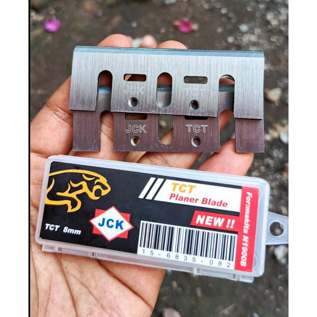 Mata pisau pasah kayu JCK tct planer blade 8mm for N1900B size 82x29x3mm