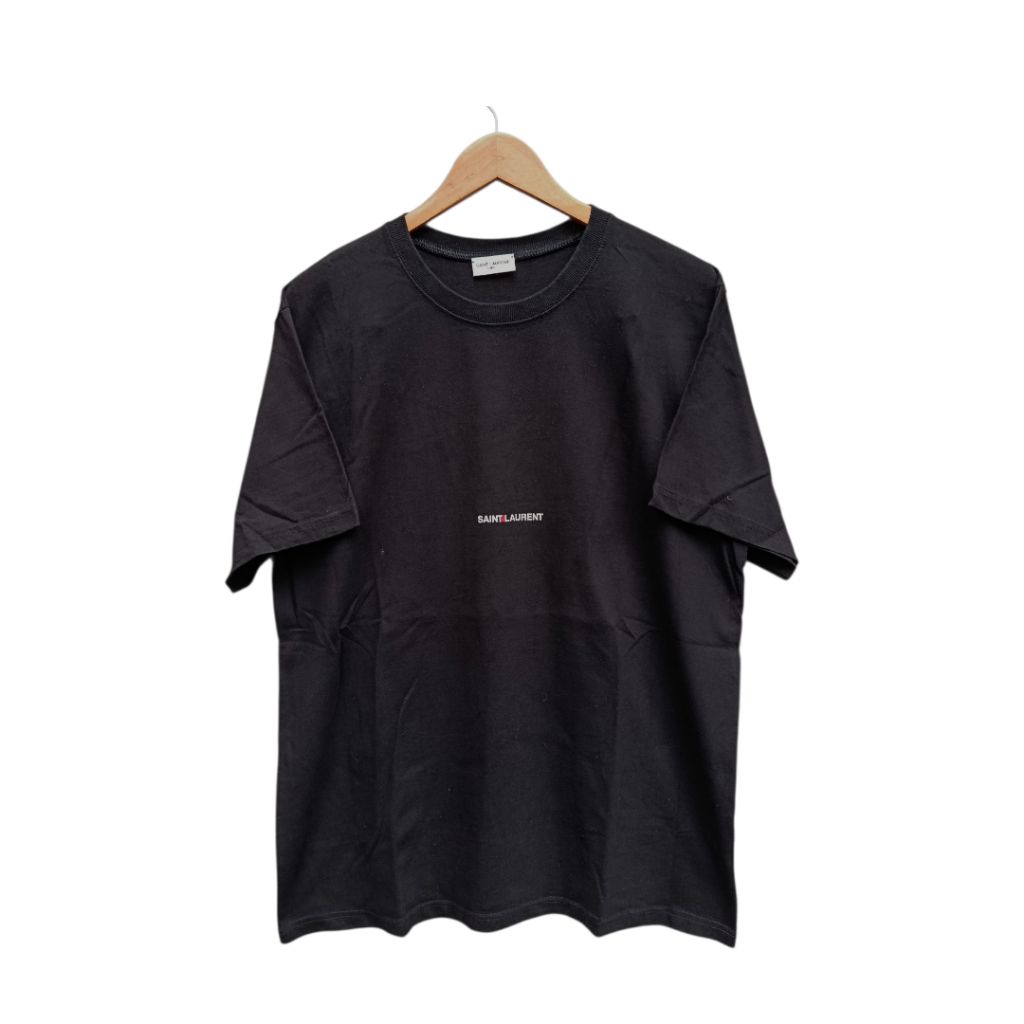 Tshirt YSL Saint Laurent Script Logo