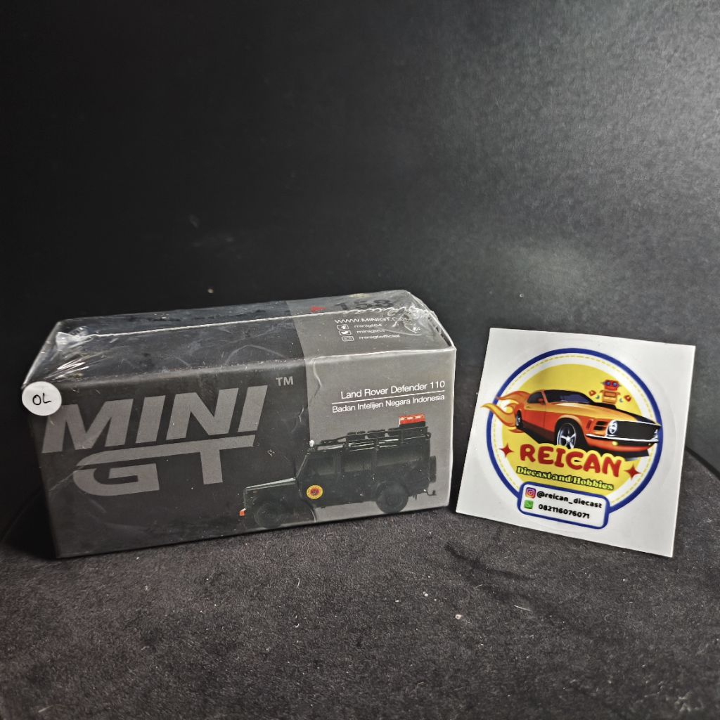 MINI GT - LAND ROVER DEFENDER 110 | BADAN INTELIJEN NEGARA INDONESIA