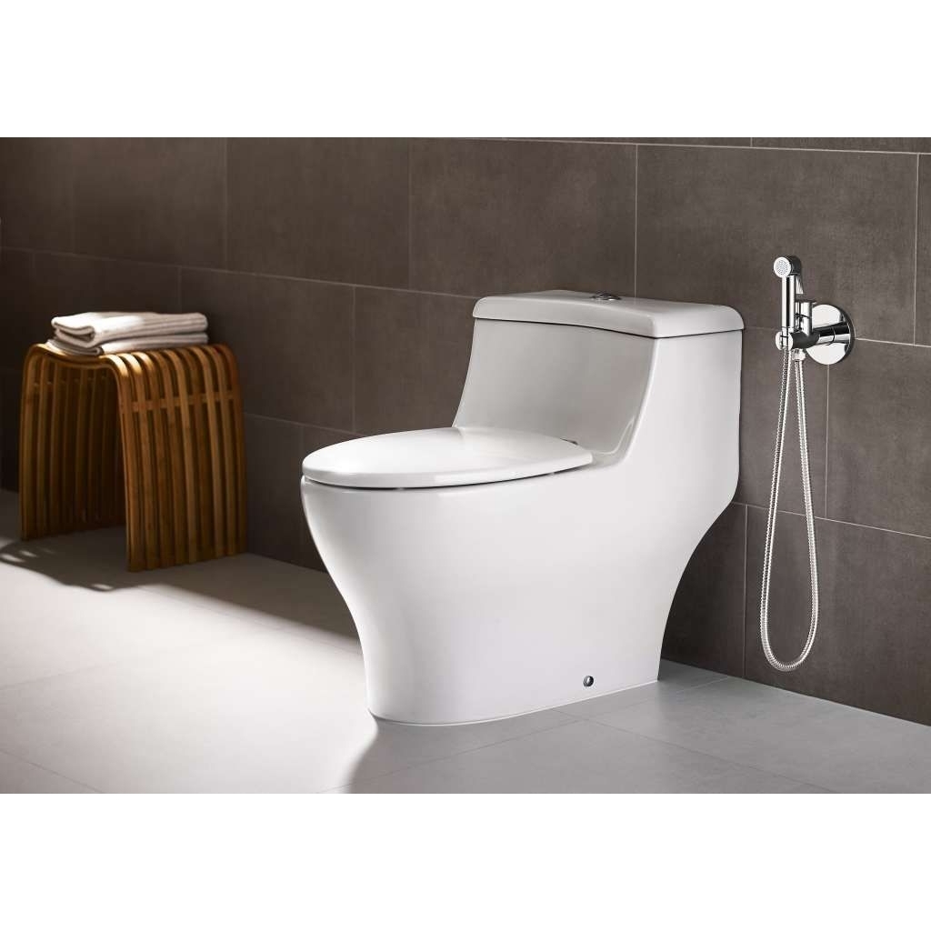 Roca Chicago A34948700D Closet Duduk One Piece S-Trap 305mm WC Premium