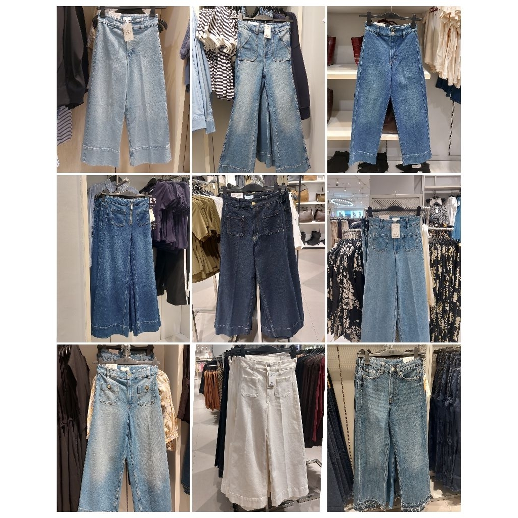 SALE WIDE JEANS H&M | JEANS KULOT H&M